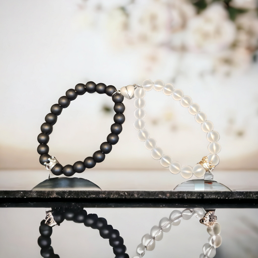 Deux bracelets "les amoureux"